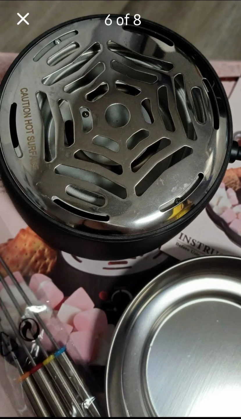 2-in-1 Electric Fondue & S'mores Maker - photo 4