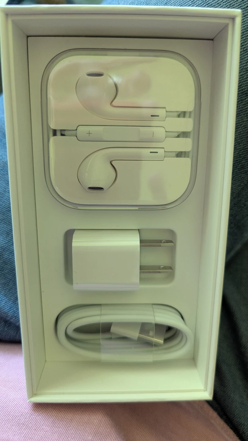 Apple EarPods, Charger, and Cable Set