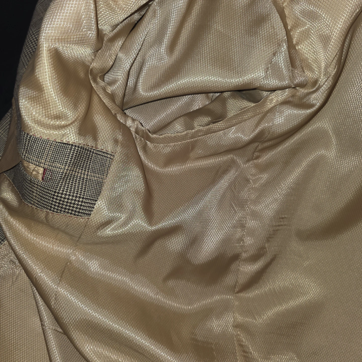 Men's Mantoni Super 140's Wool Blazer Jacket 46L - photo 3