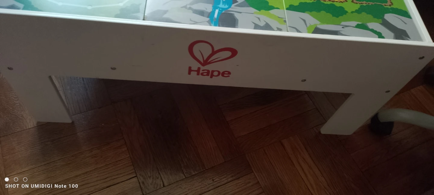 Hape Play Table with Reversible Playboards