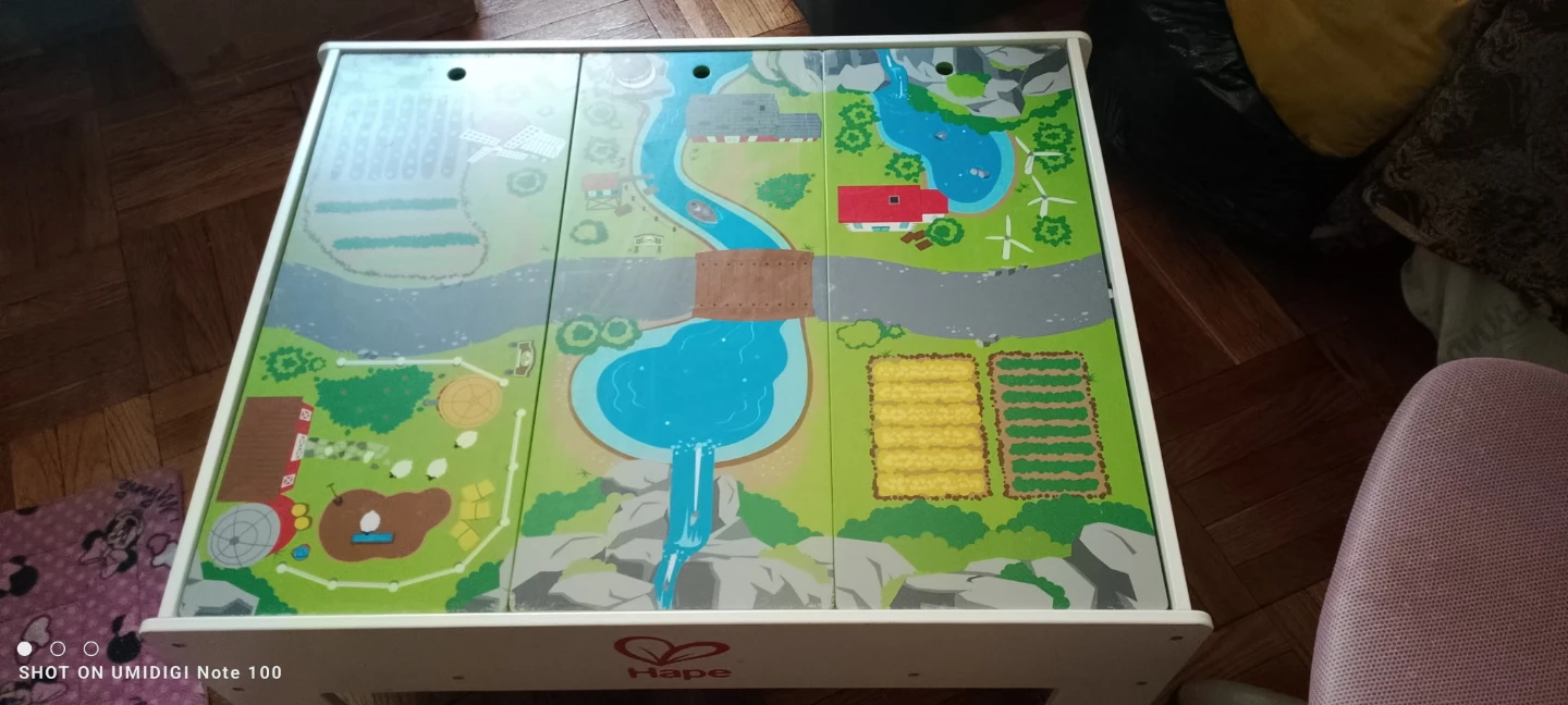 Hape Play Table with Reversible Playboards - photo 2