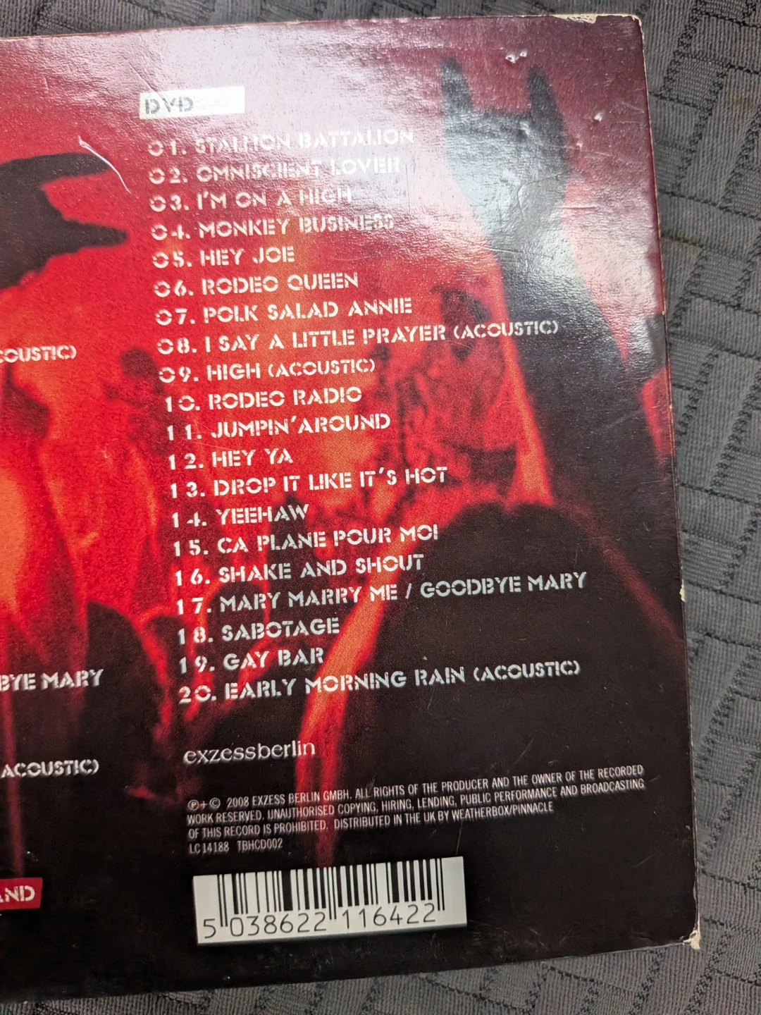 The BossHoss Stallion Battalion Live From Cologne CD DVD Set - photo 4