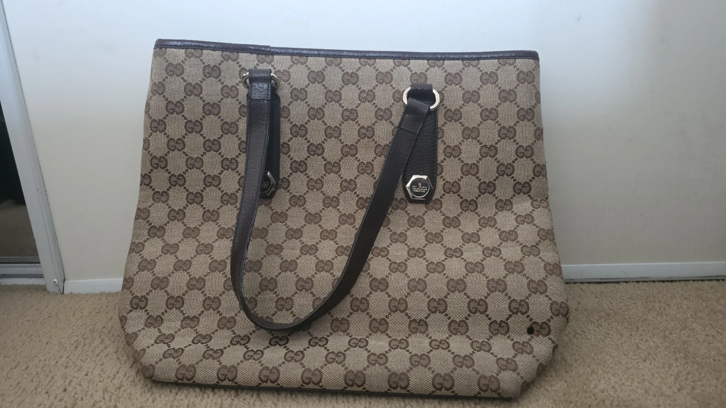 Gucci Monogram Tote Bag