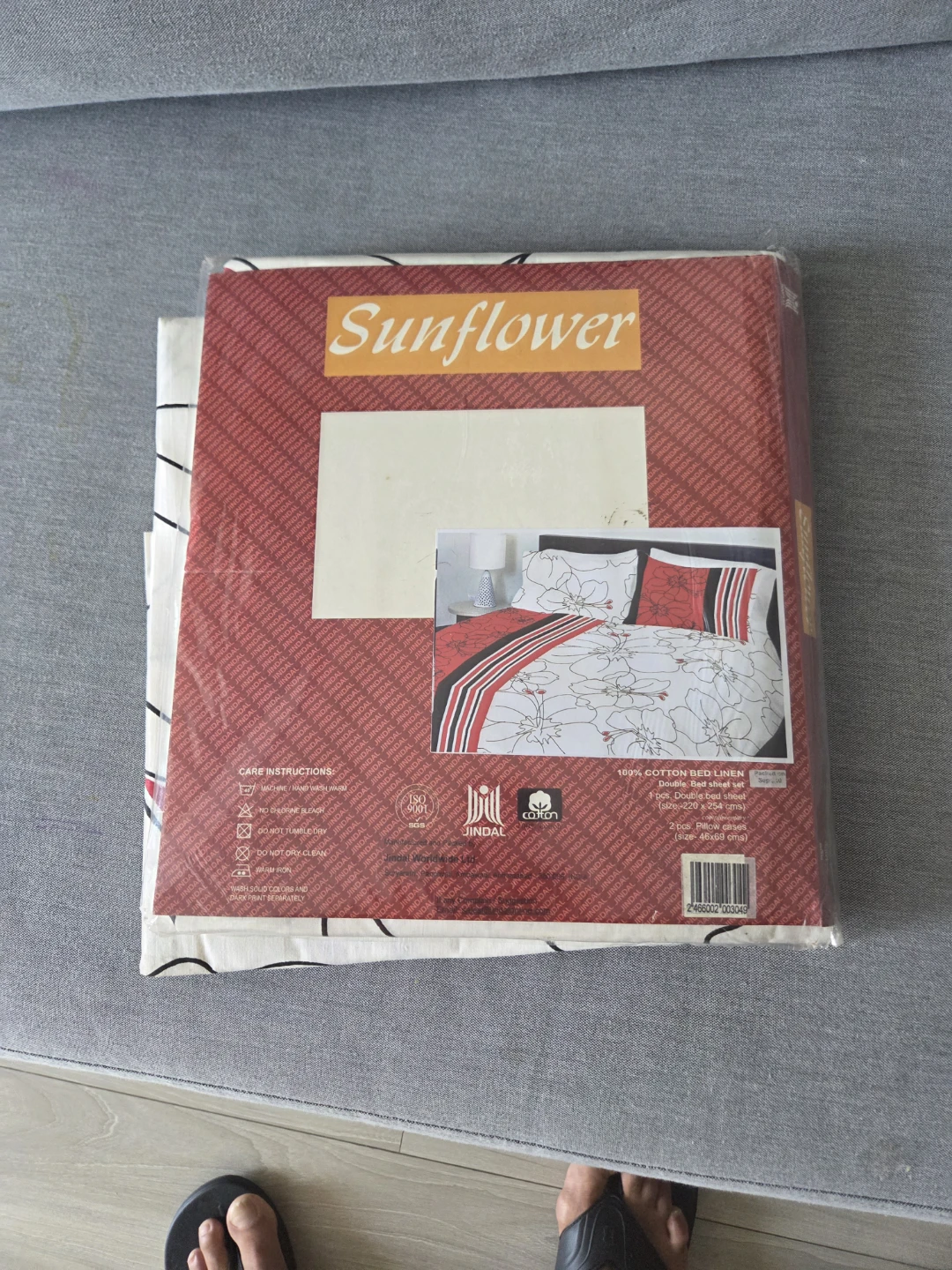 Jindal Sunflower 100% Cotton Bed Sheet Set - photo 5