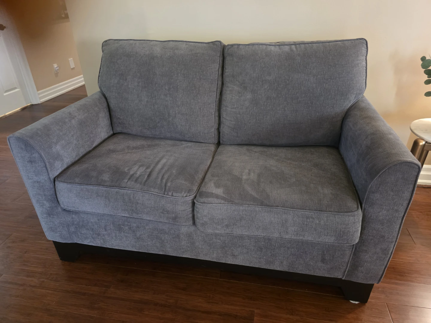 Grey Loveseat Sofa