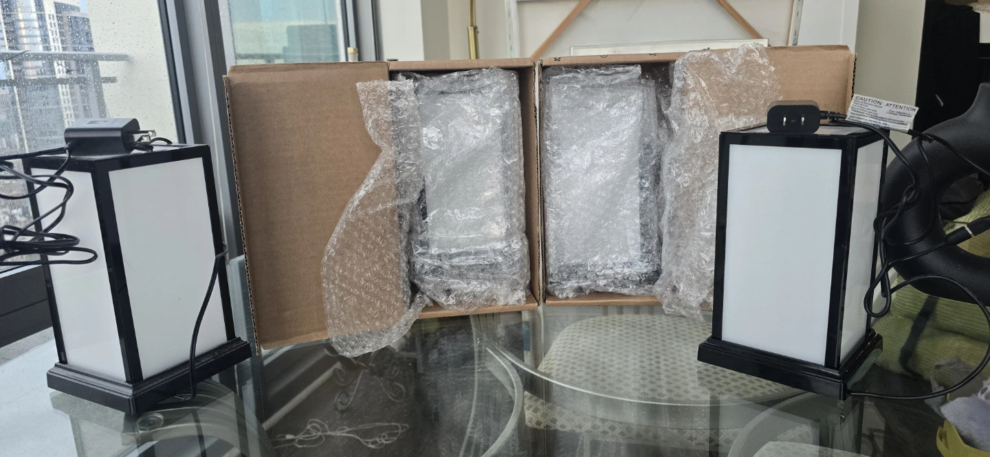 Set of 4 Friendship Lamps