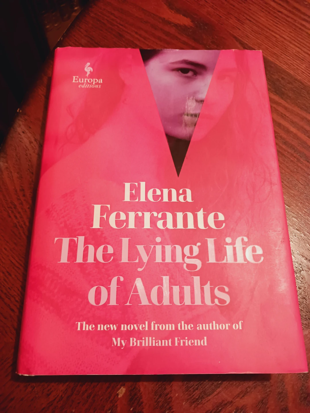 Book. Elena Ferrante The Lying Life of Adults Book