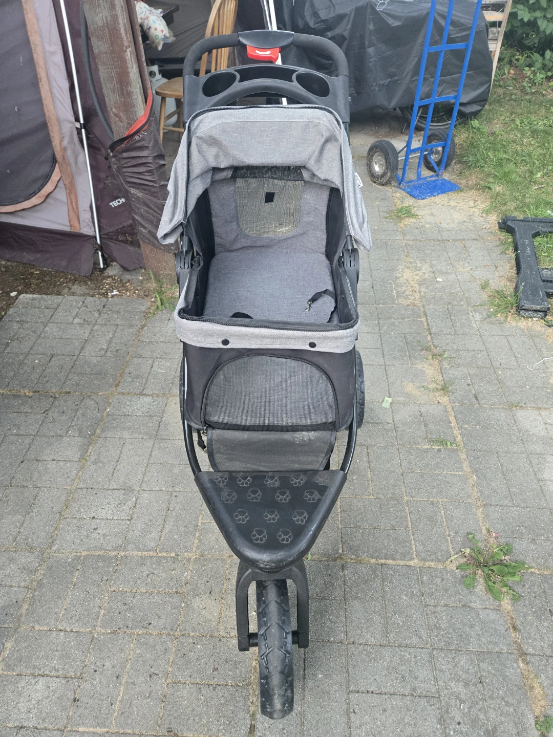 Grey and Black Pet Stroller - photo 3