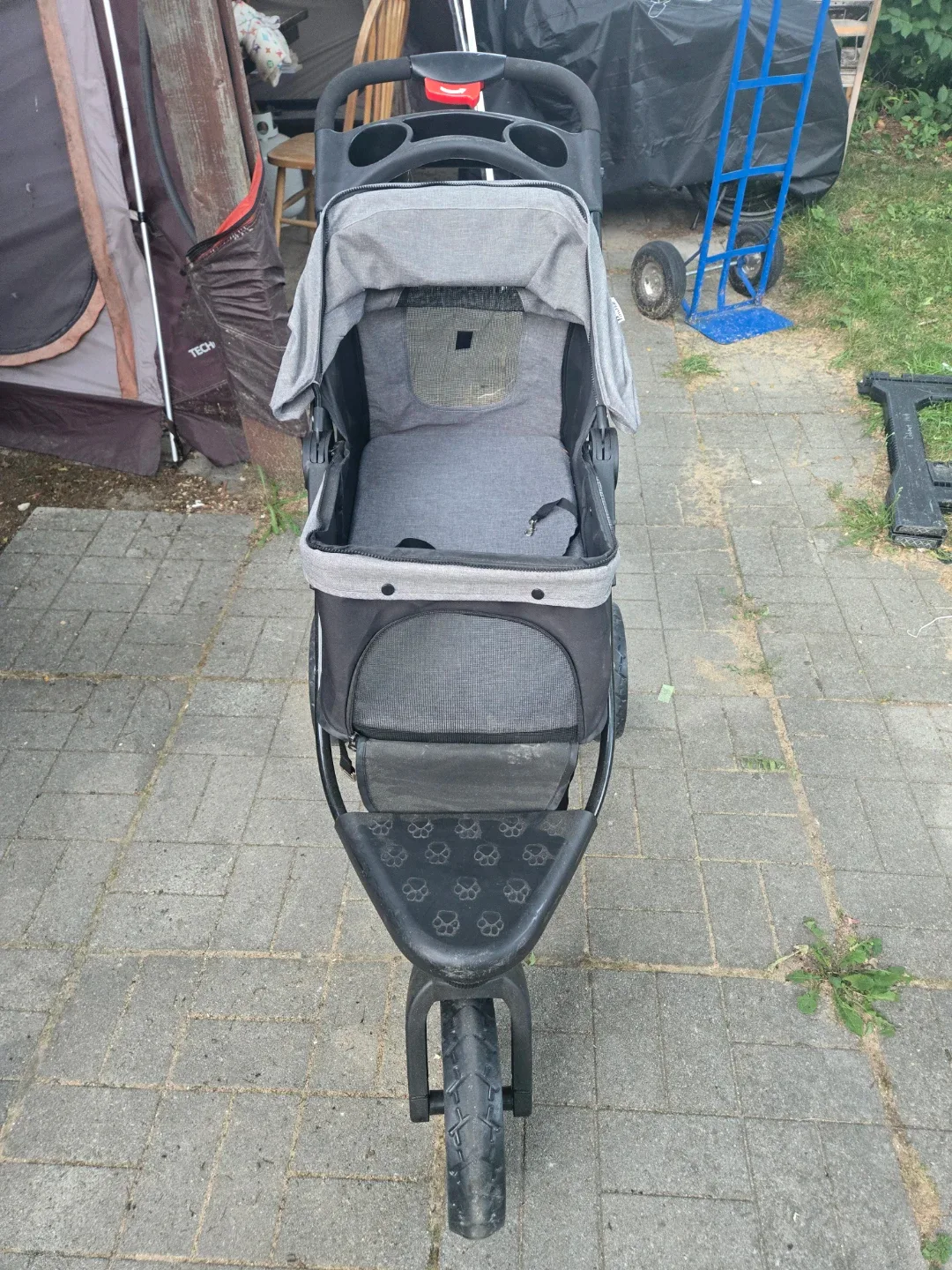 Grey and Black Pet Stroller - photo 3