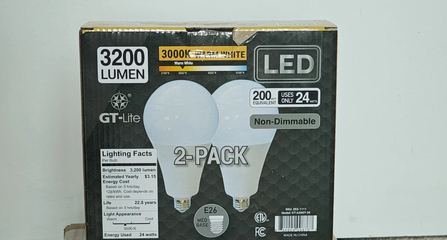 Rare WARM High Lumen LED Floods 2-Pack GT-Lite Discontinued - photo 2