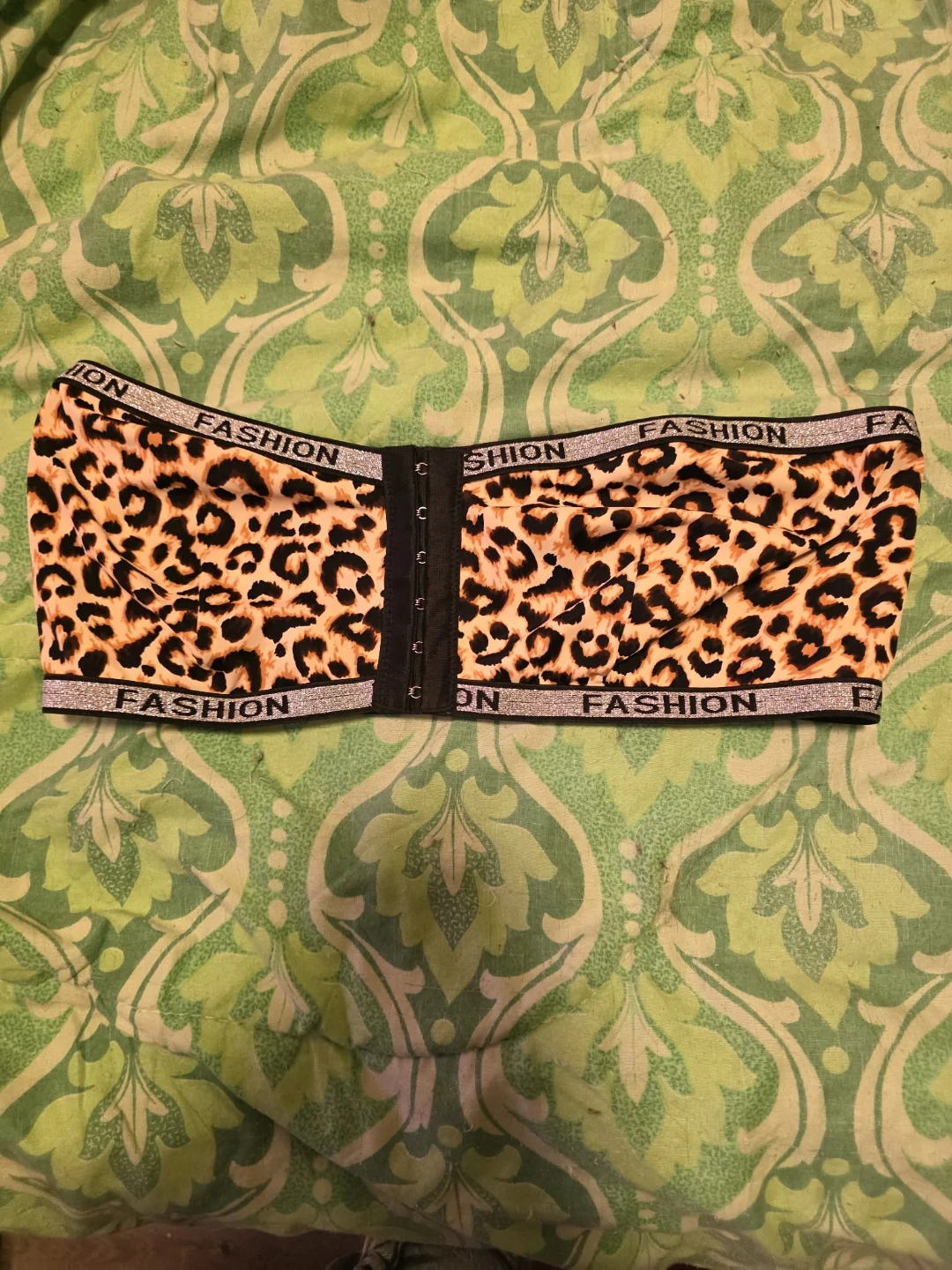 Leopard Print Bandeau Top