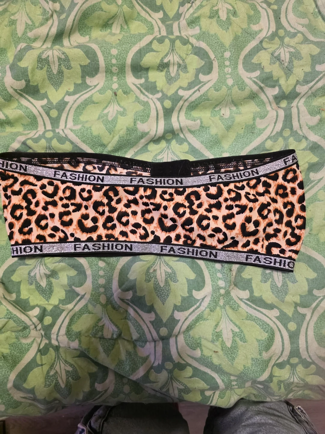 Leopard Print Bandeau Top - photo 2