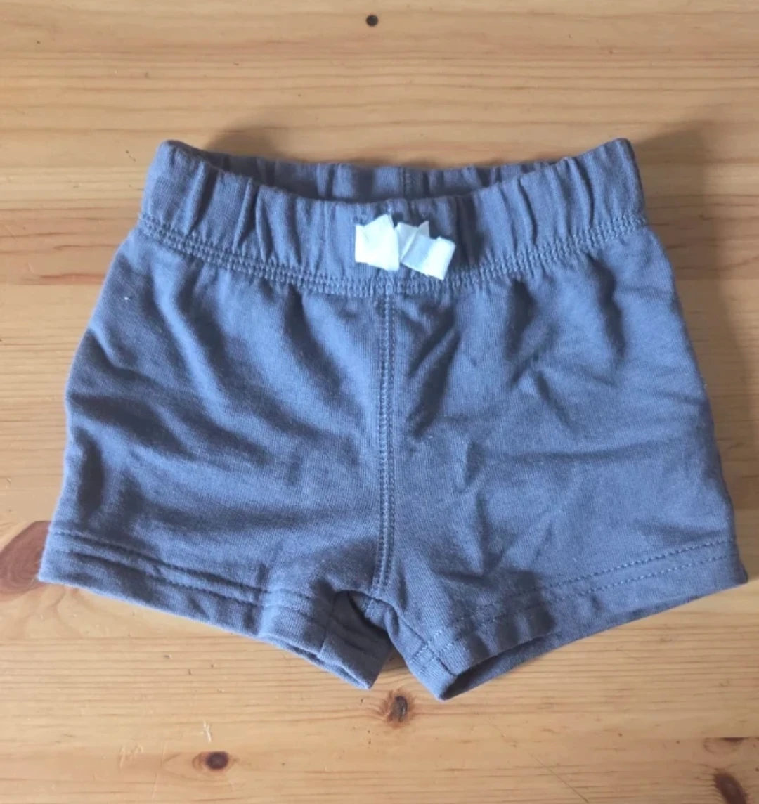 Children's Shorts - Navy Blue & Grey 3M - photo 2