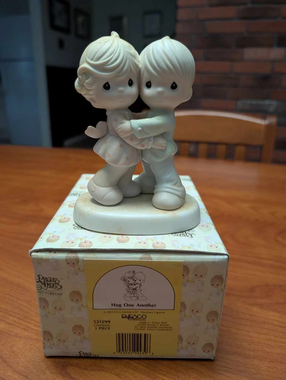 Precious Moments Hug One Another Porcelain Figurine