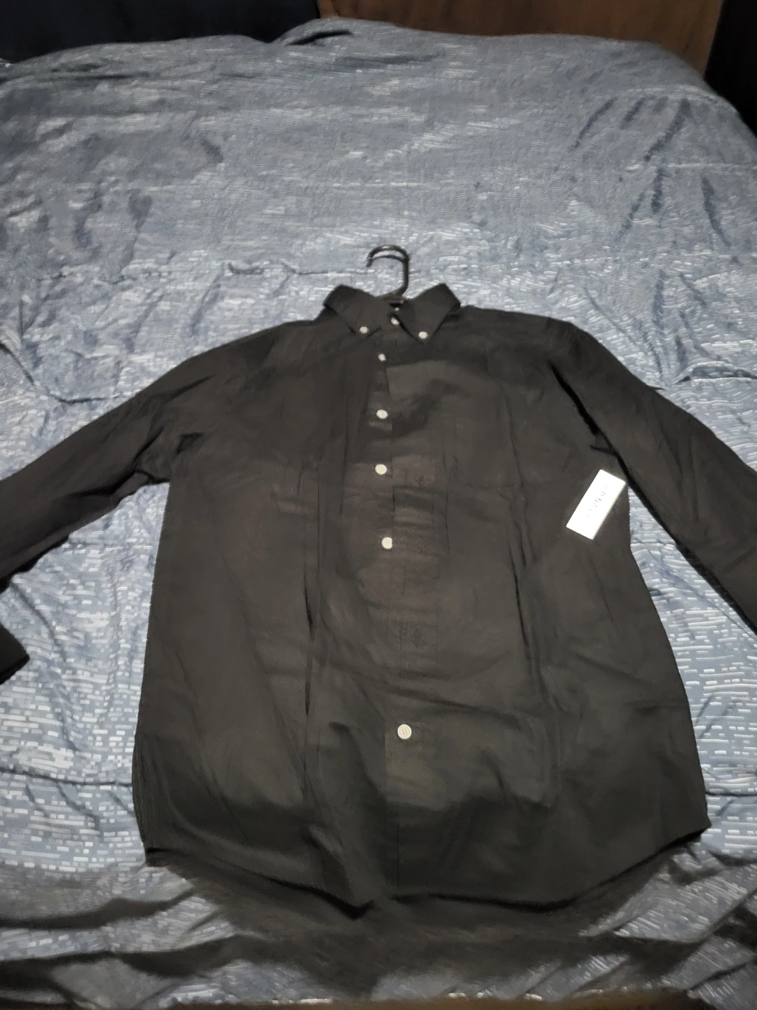 Old Navy Black Button-Down Shirt - Size S - photo 5
