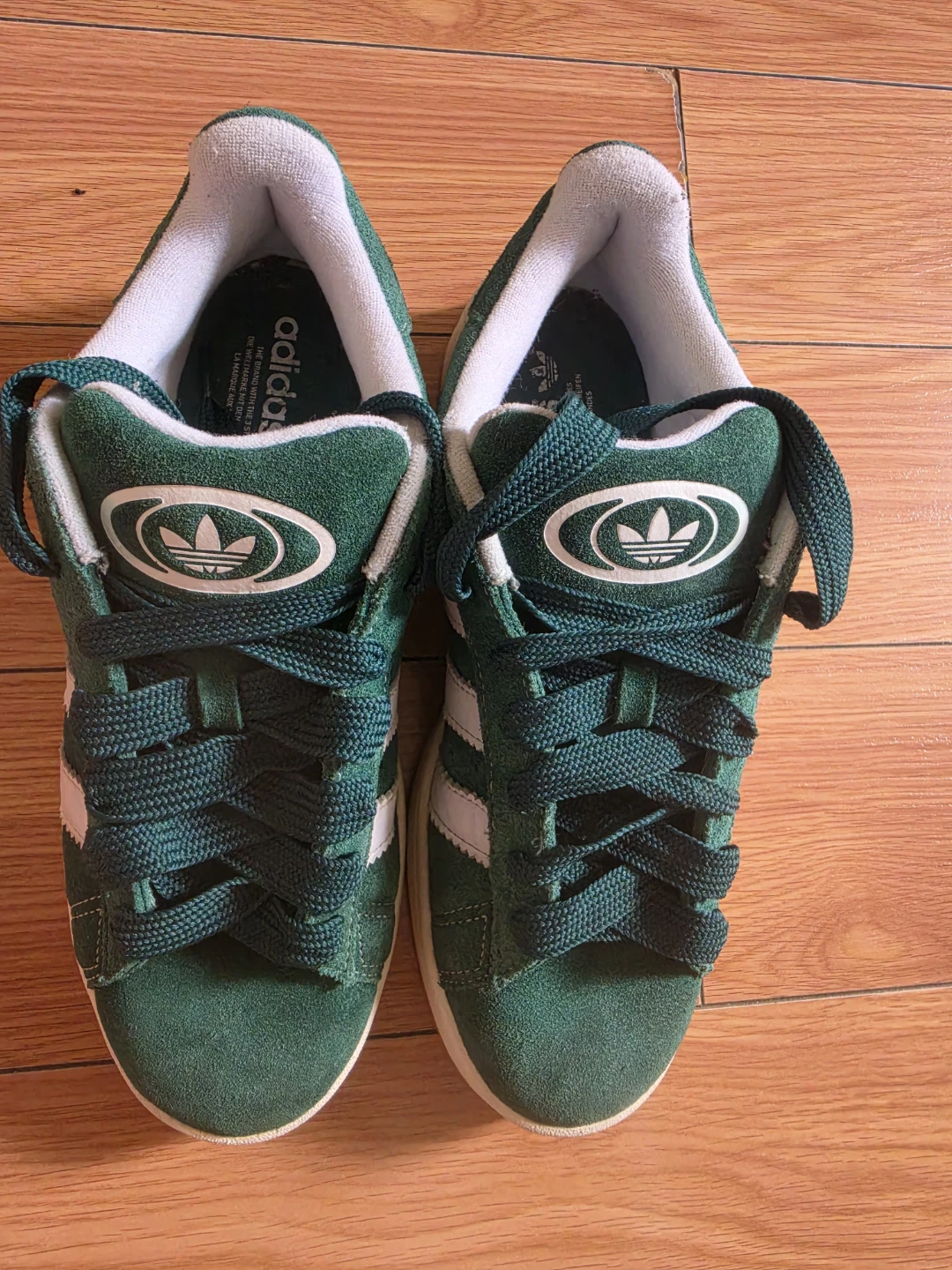 Adidas Campus Green Suede Sneakers - photo 3