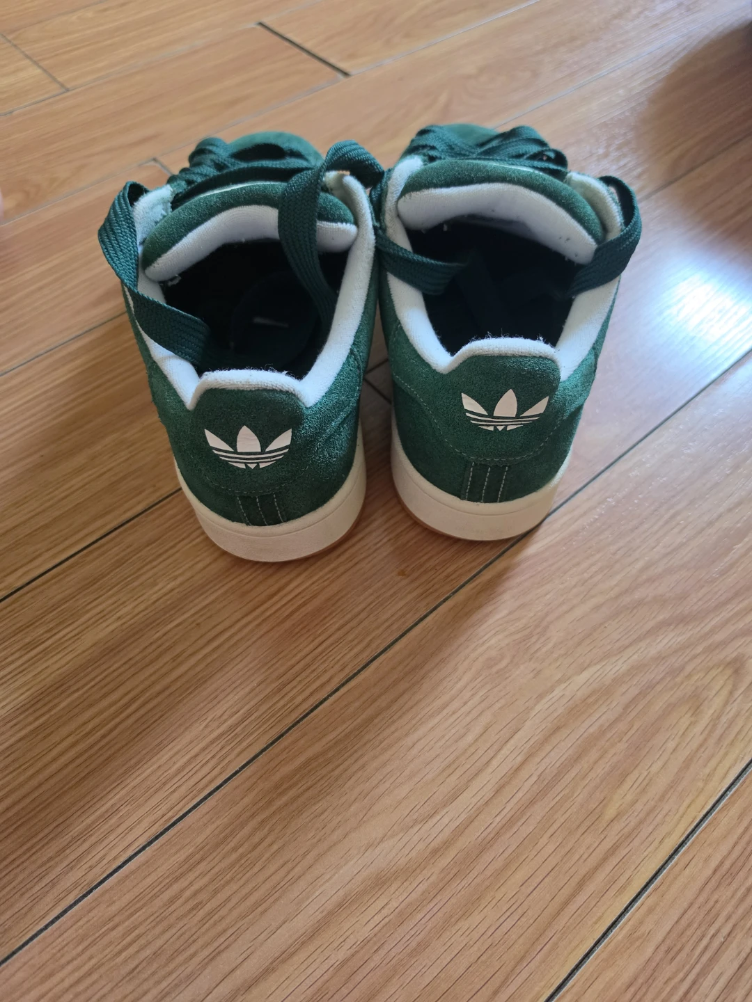 Adidas Campus Green Suede Sneakers - photo 5