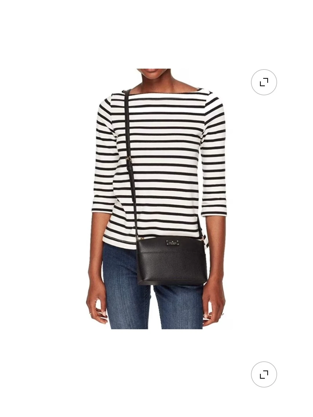 Kate Spade Black Pebble Leather Crossbody Bag - photo 4