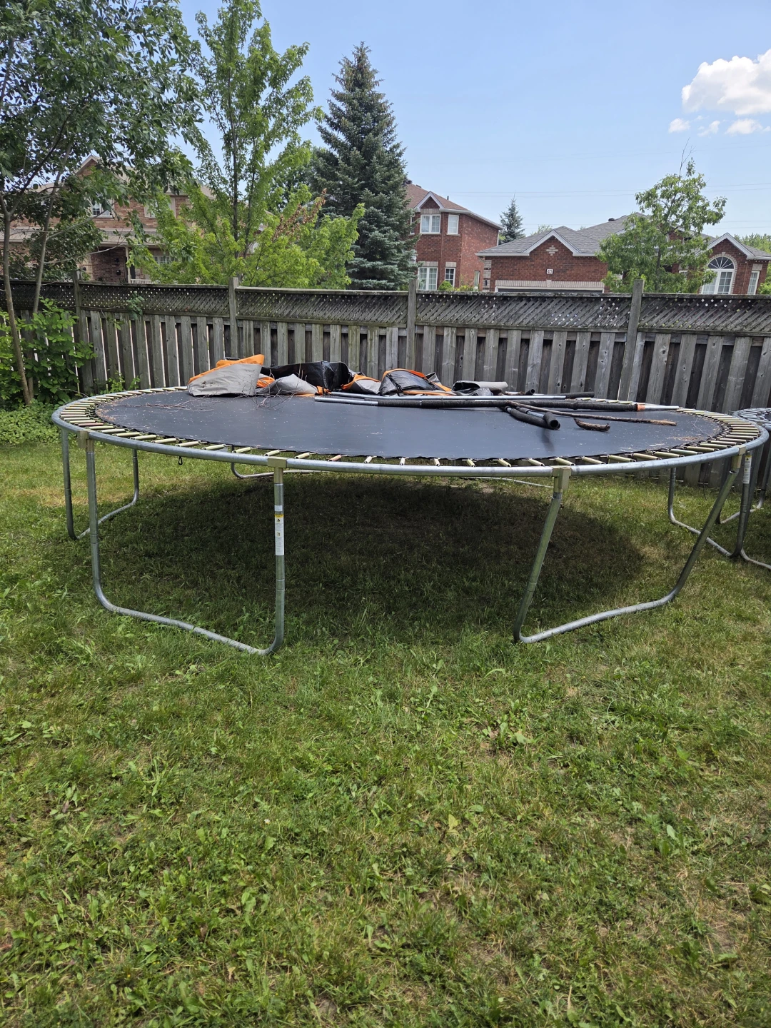Large Round Trampoline $50