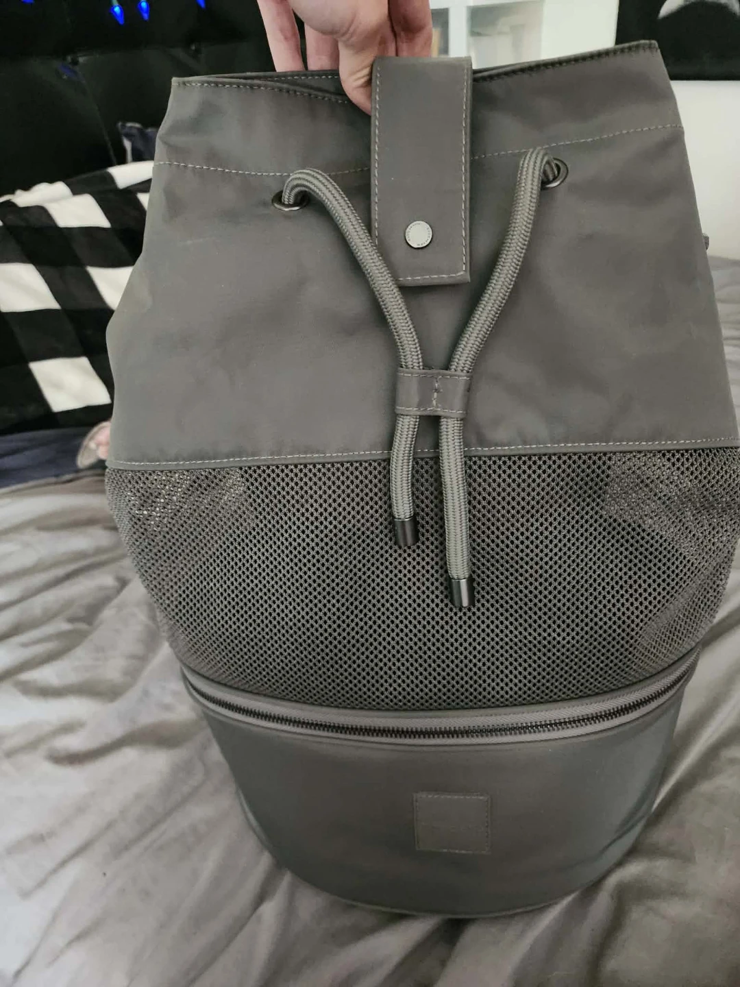 Maxbone Grey pet Backpack