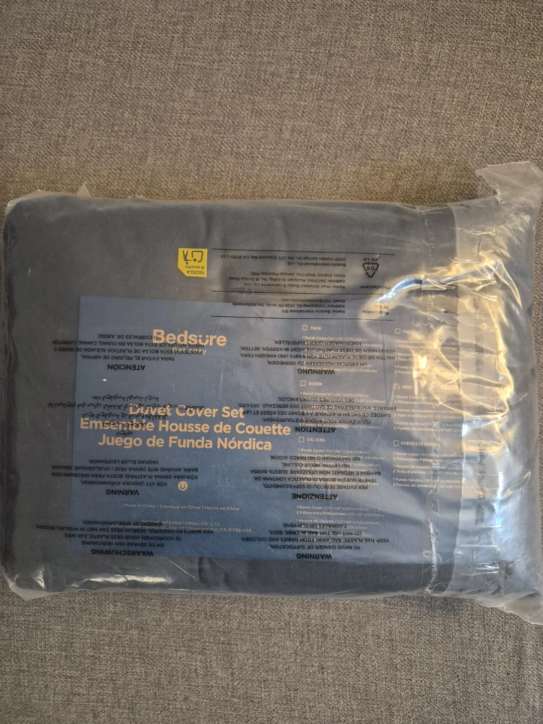 BedSure Duvet Cover Set - BRAND NEW - photo 4