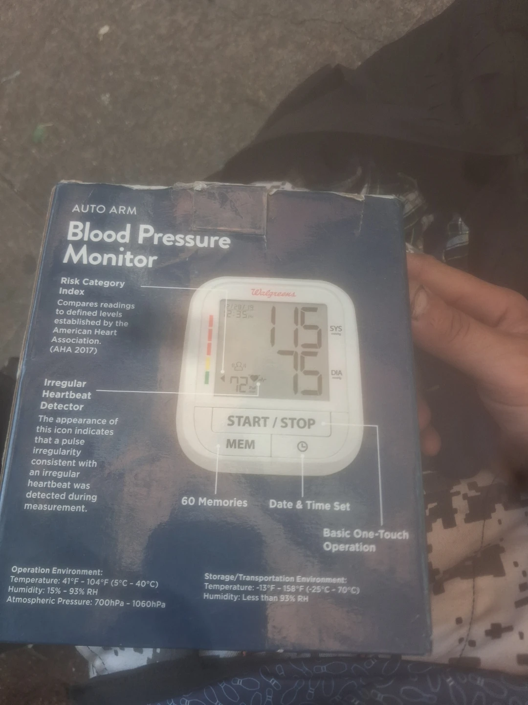 Walgreens Auto Arm Blood Pressure Monitor - photo 2