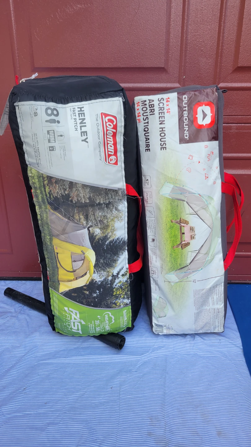 Outbound Screen House Tent 14x14 ft and 8-person TENT