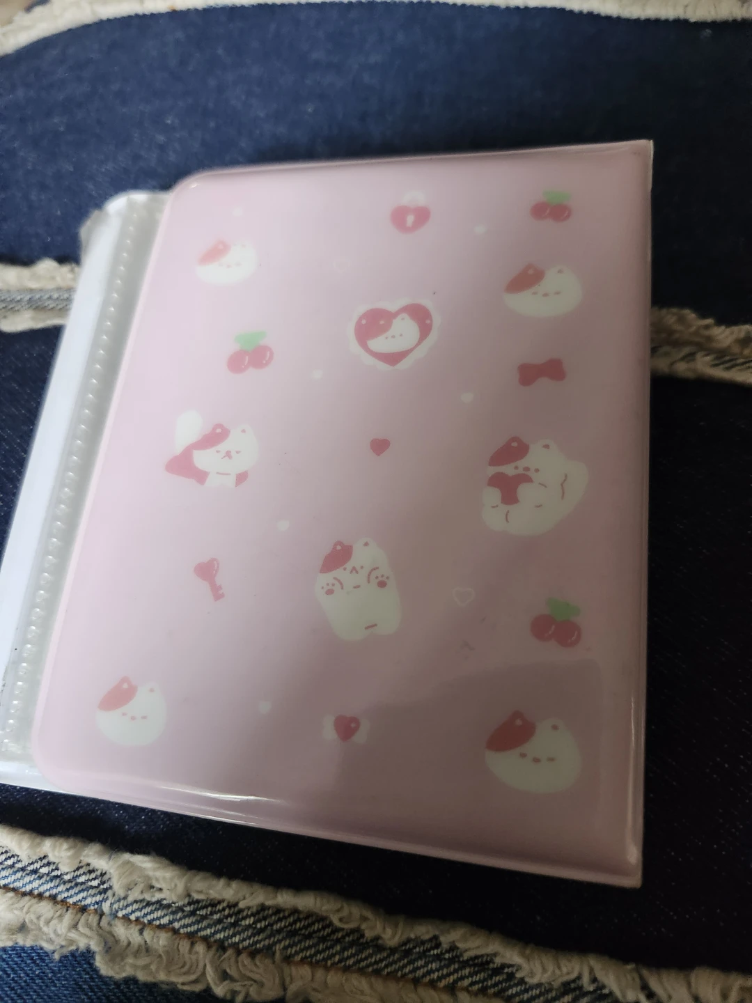 Pink Photo cardAlbum with Heart Frame - photo 2