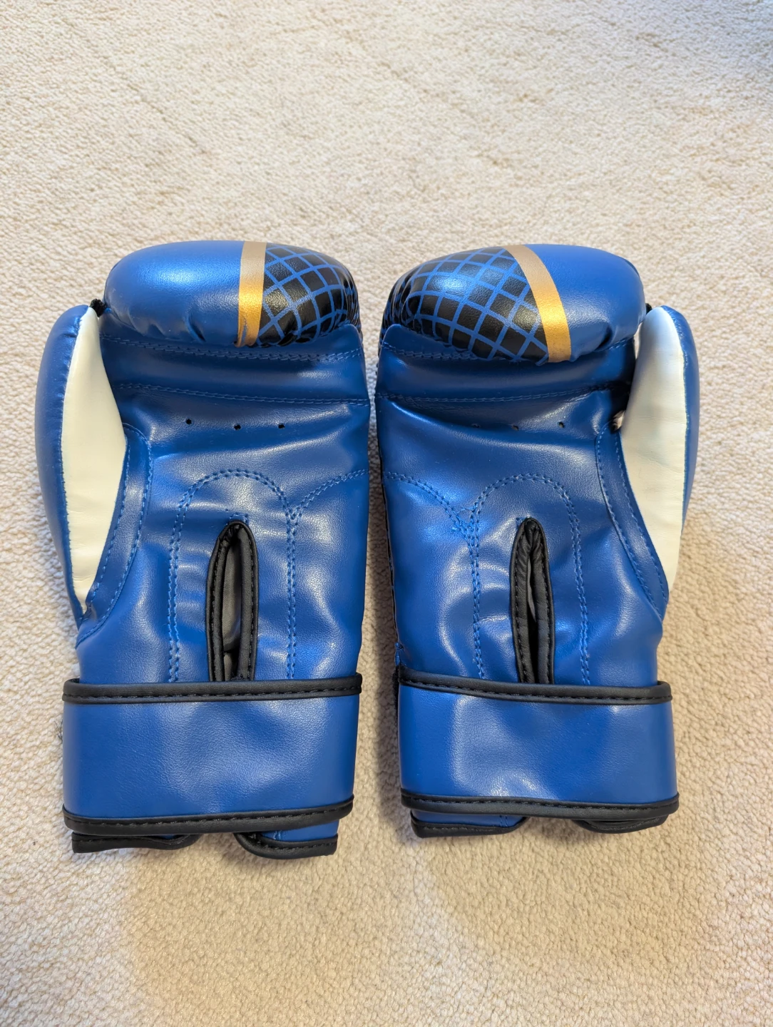 Right Punch Blue Boxing Gloves 6 oz - photo 5