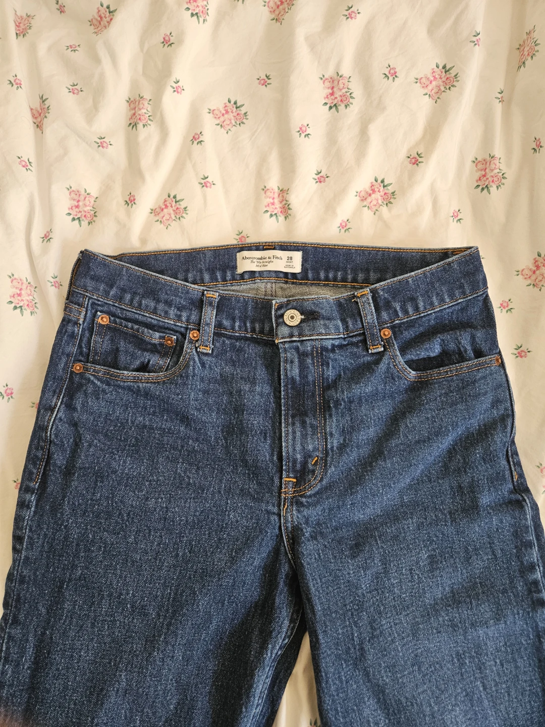Abercrombie & Fitch Mid Rise 90s Straight Jean - photo 3