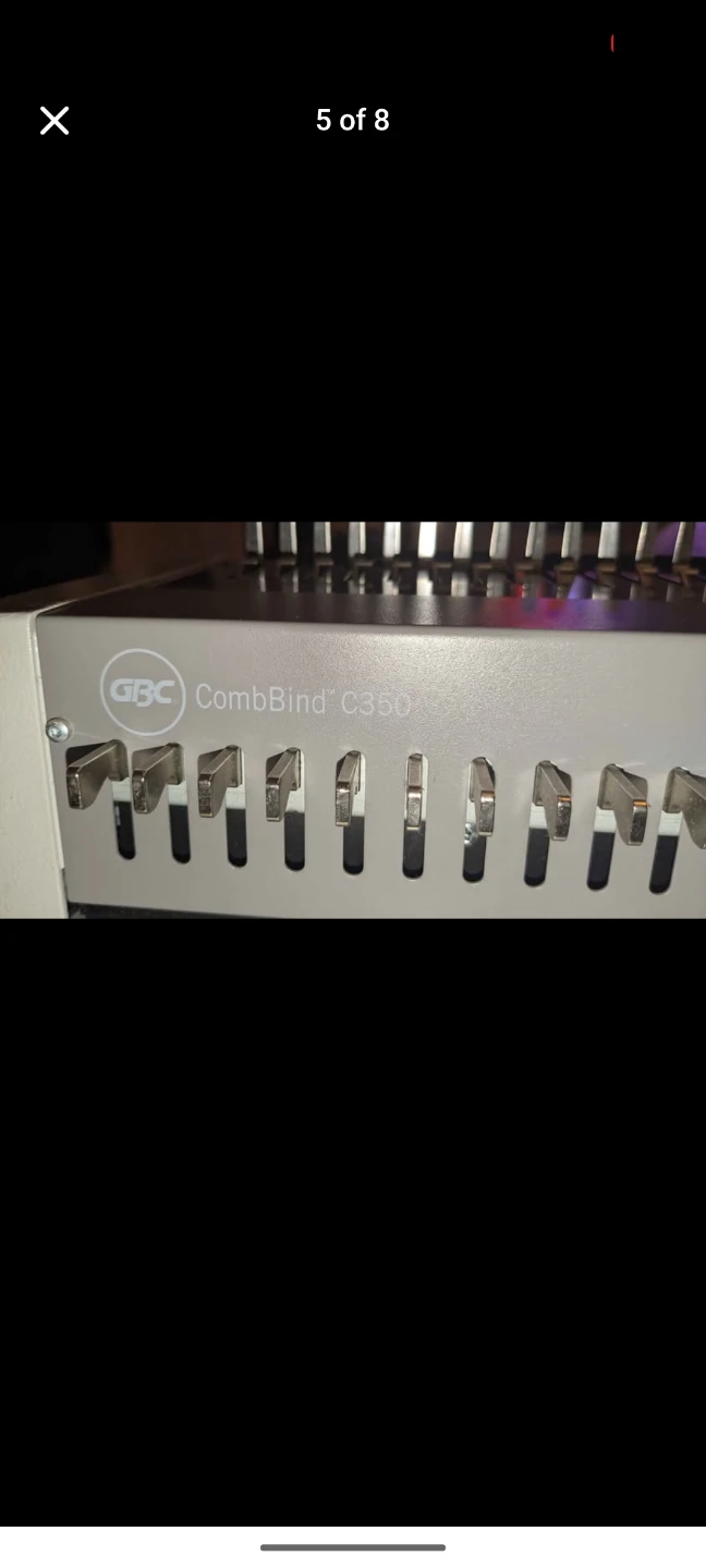 GBC CombBind C350 Binding Machine - photo 3