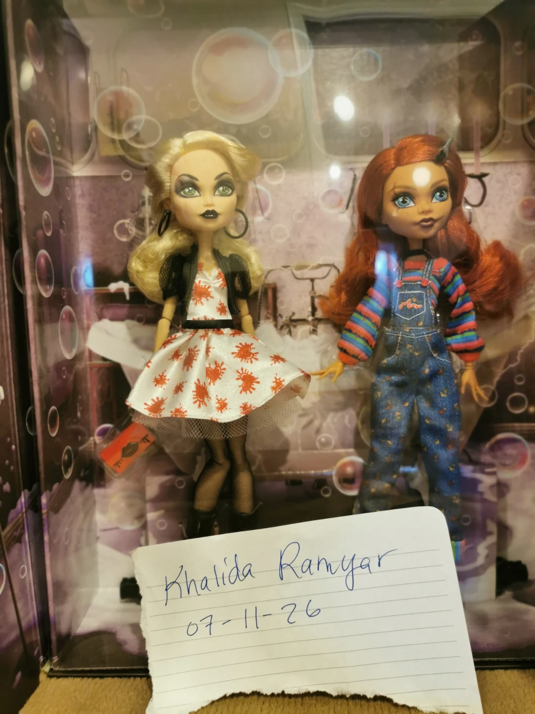 Monster High Chucky & Tiffany Skullector - photo 2