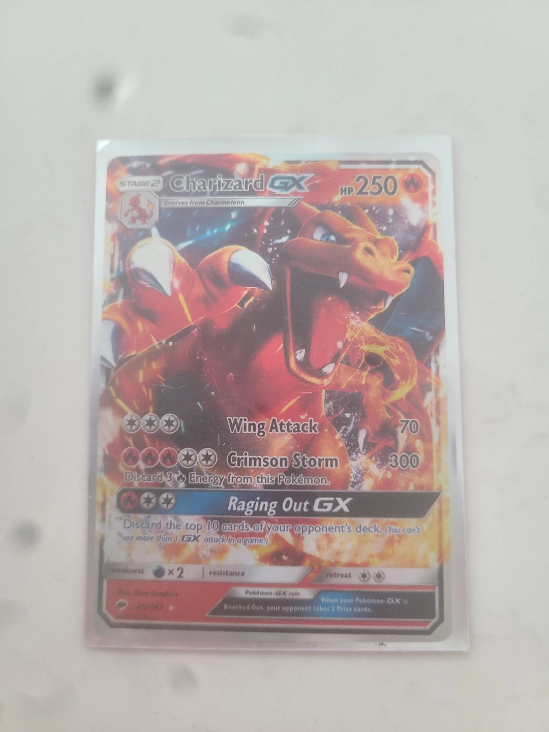 Pokémon Charizard GX Trading Card - photo 3