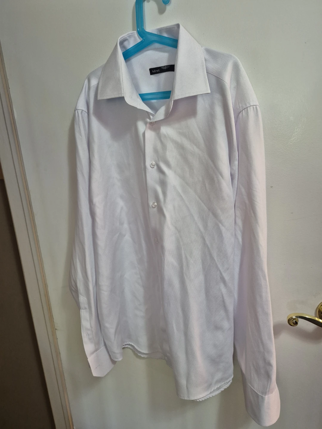 Horst Men's White Dress Shirt