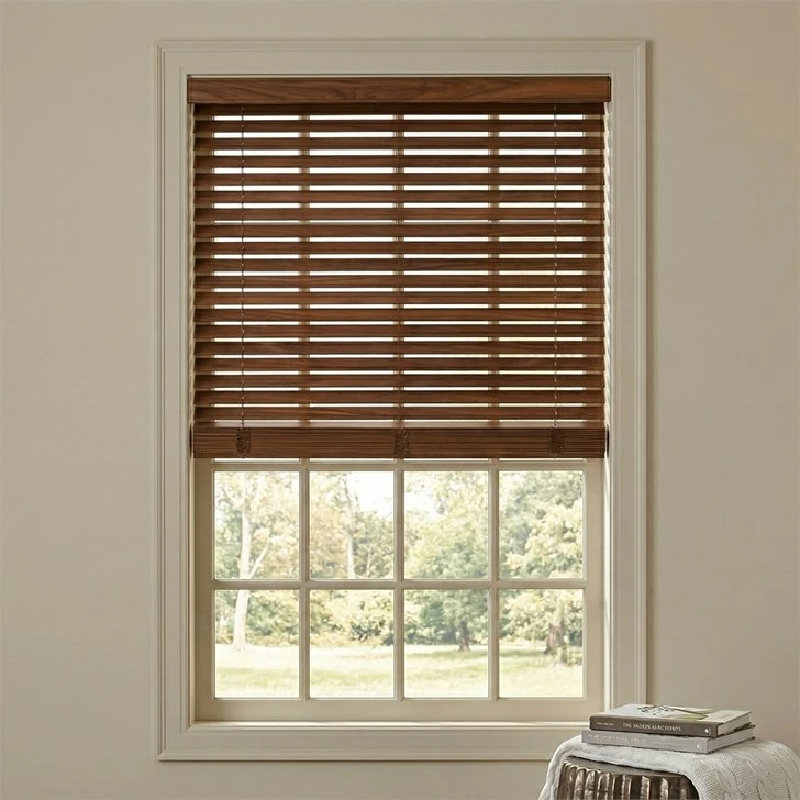 Coffee Color $54  New Faux Blinds