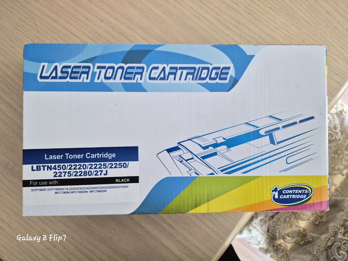 Laser Toner Cartridge LBTN450 Black