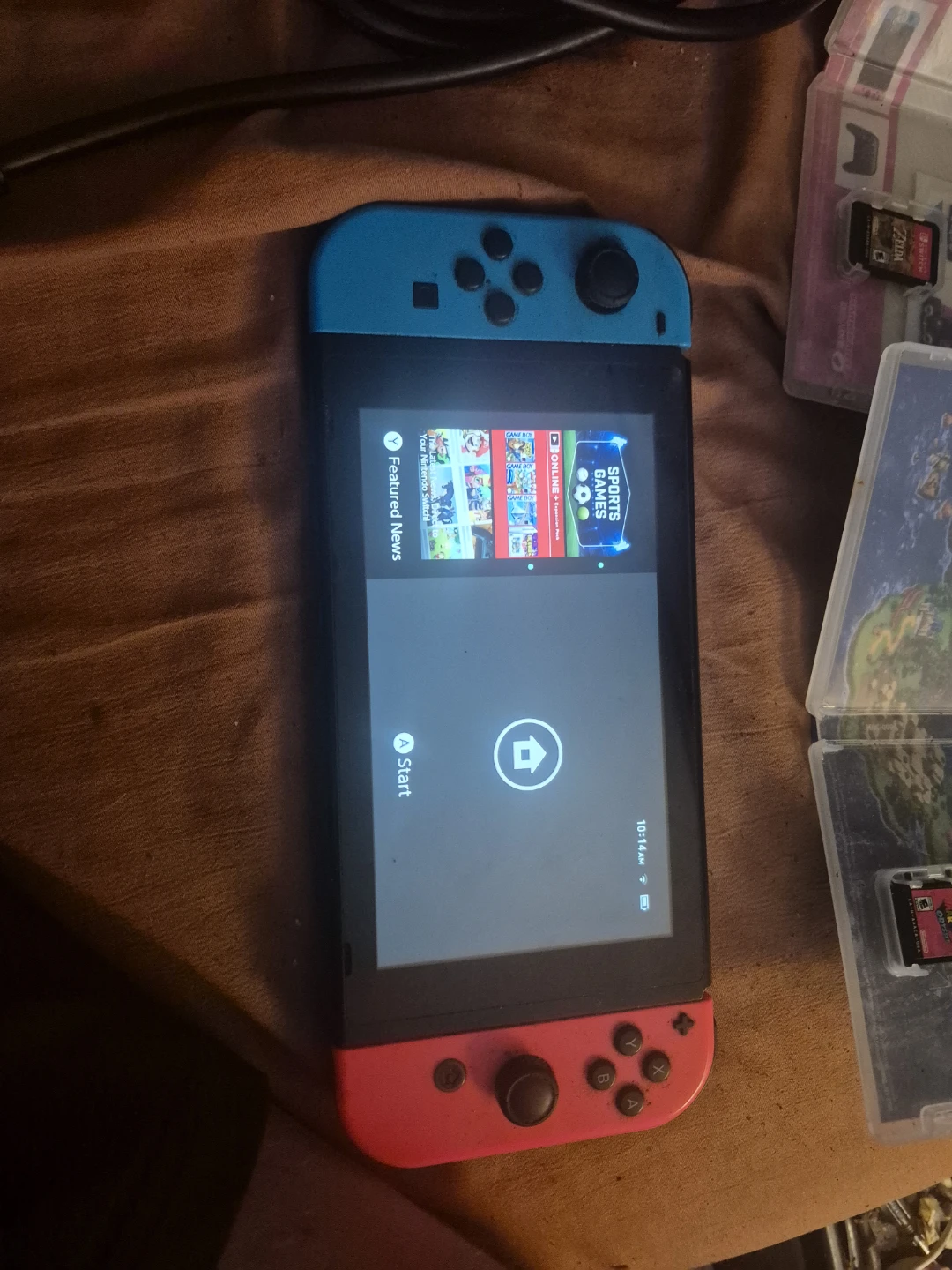 Nintendo Switch Console with Games