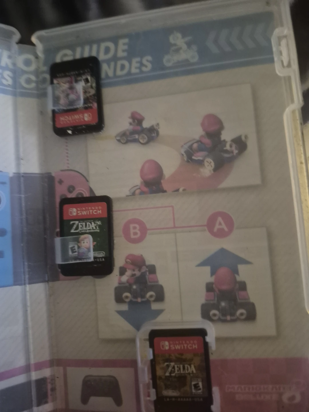 Nintendo Switch Console with Games - photo 2