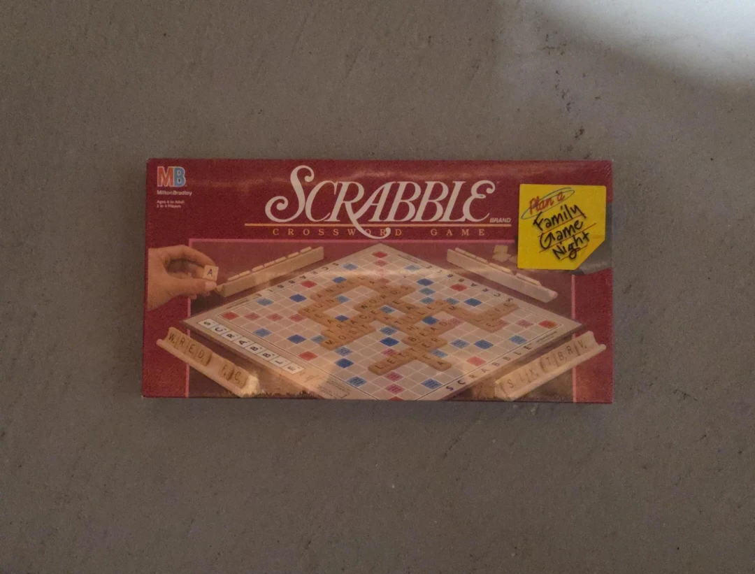 Milton Bradley Scrabble Crossword Game