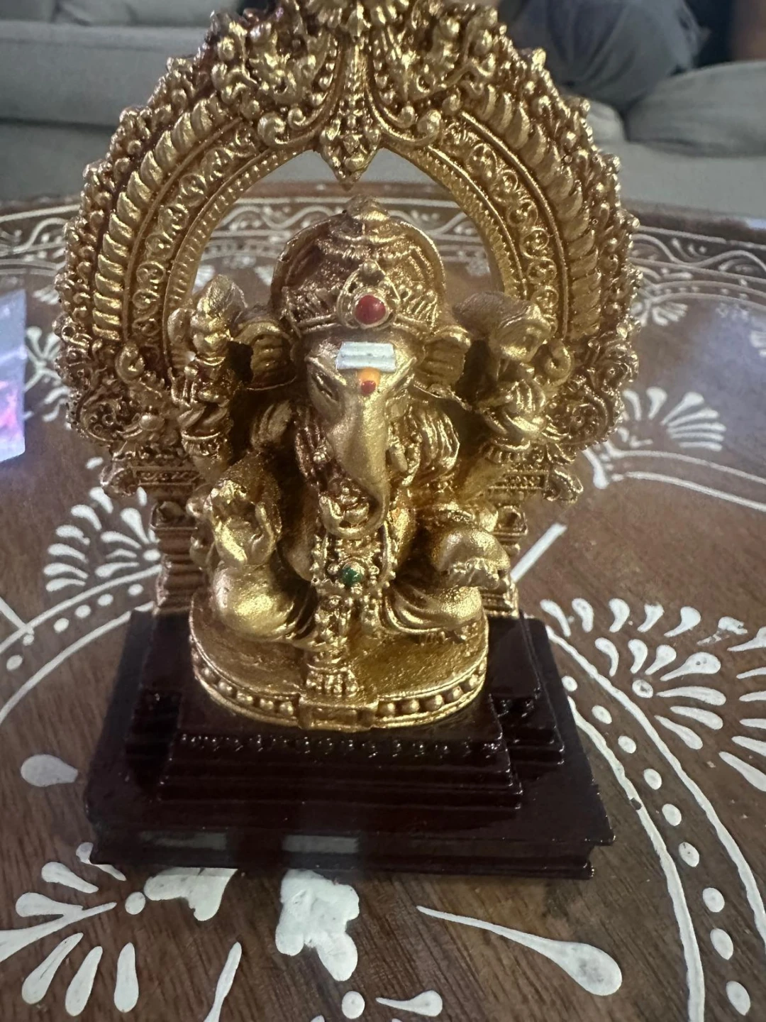Shilpa Shree Ganesha Figurine - 3.5" ht