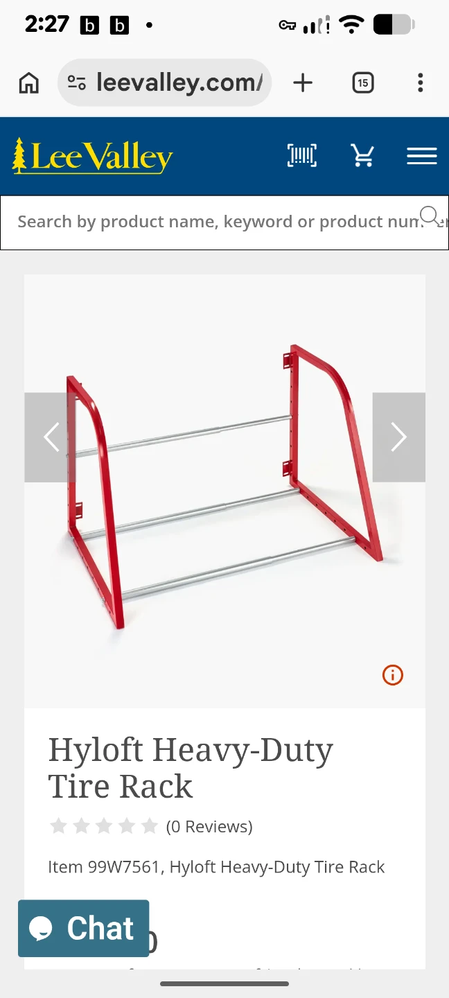 Hyloft Heavy-Duty Tire Rack Wall Mounted - photo 2