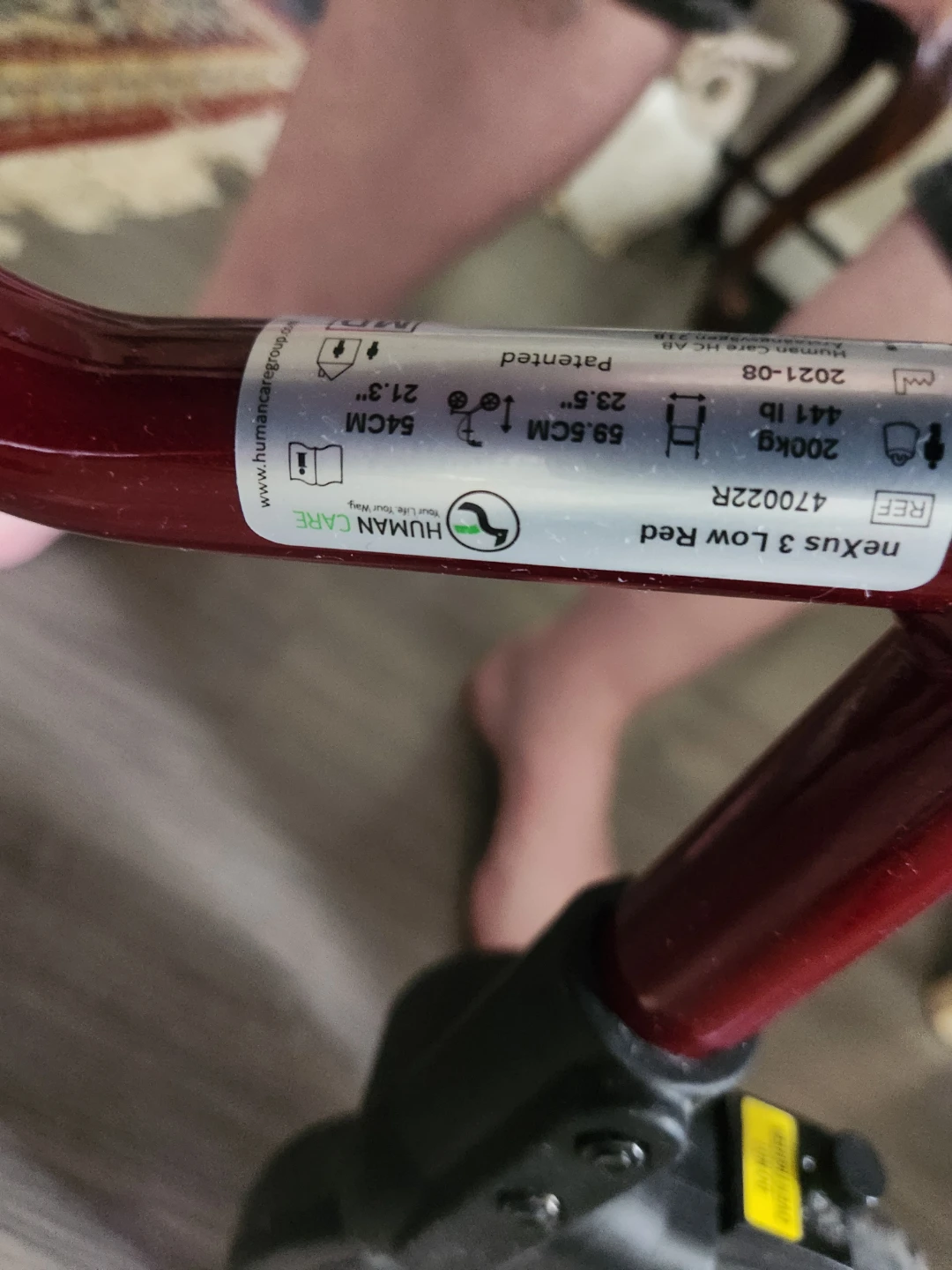 Human Care Nexus 3 Low Red Walker - photo 3