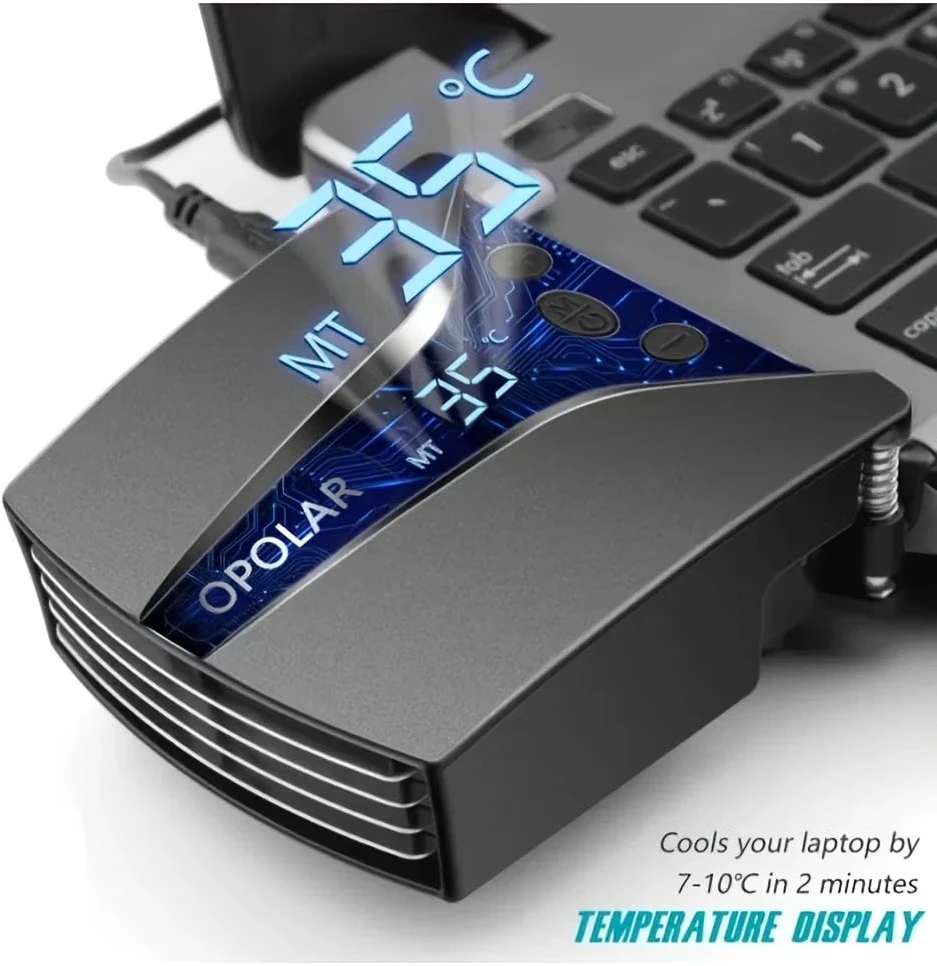 New in Box! OPOLAR Laptop Cooler with LED Display - photo 2