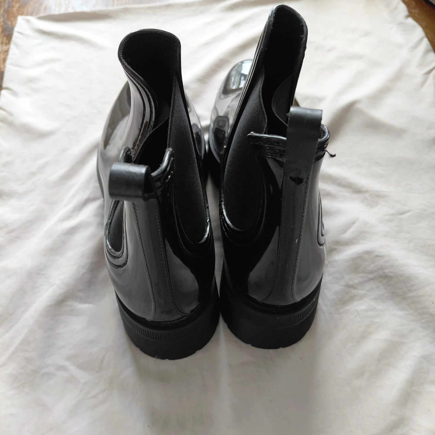 Black Chelsea Platform Boots - photo 2