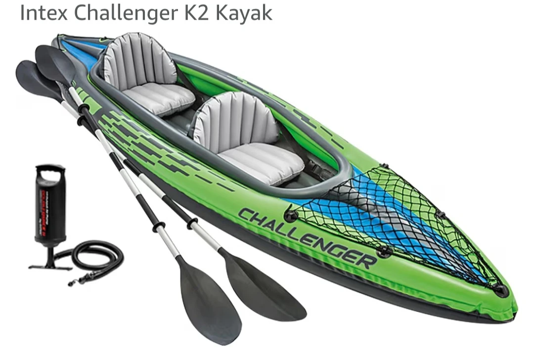 Intex challenger k2 kayak - photo 3