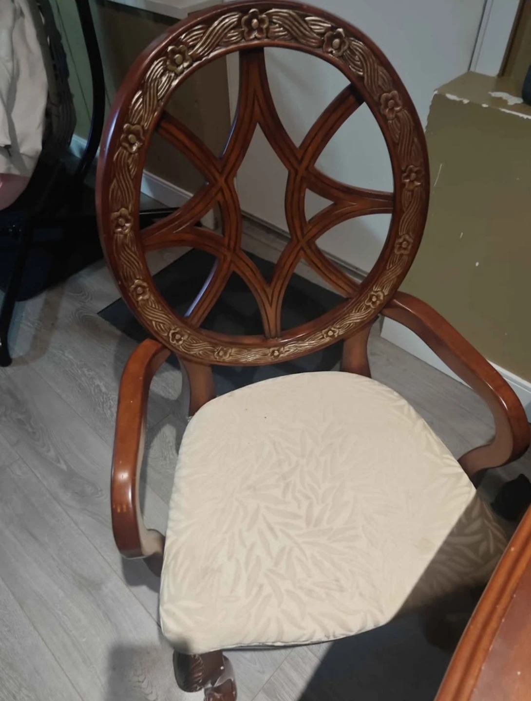 Wooden table set - photo 3