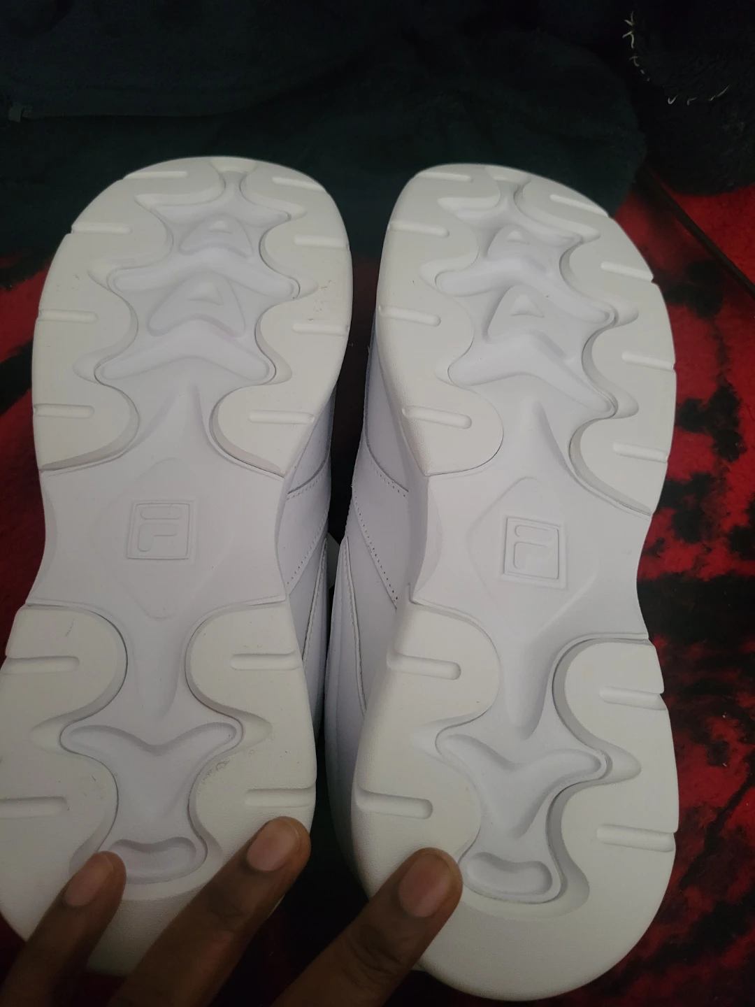 FILA Disruptor II White Sneakers Size 10 - photo 2