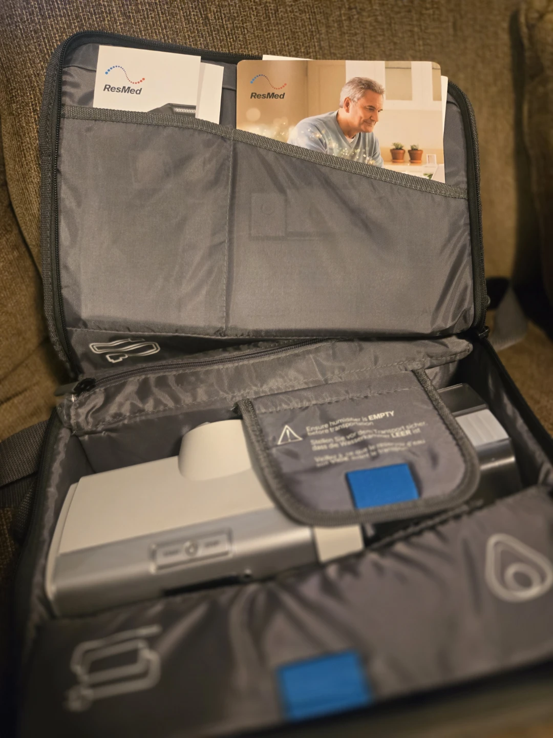 ResMed AirCurve 10 VAUTO CPAP Machine with Humidifier - photo 5