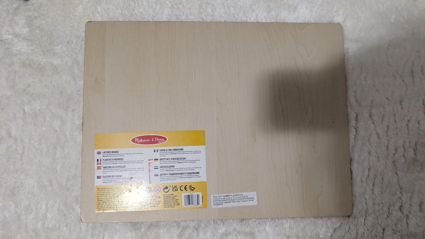 Melissa & Doug Wooden Latches Board Toy - photo 2