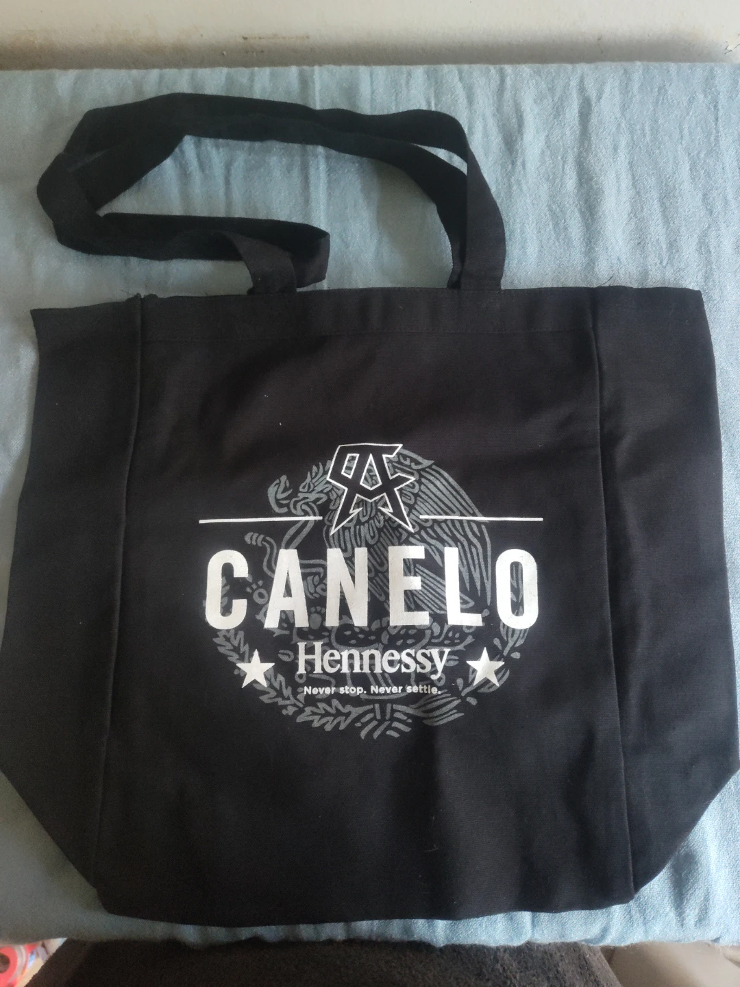 Canelo Hennessy Tote Bag